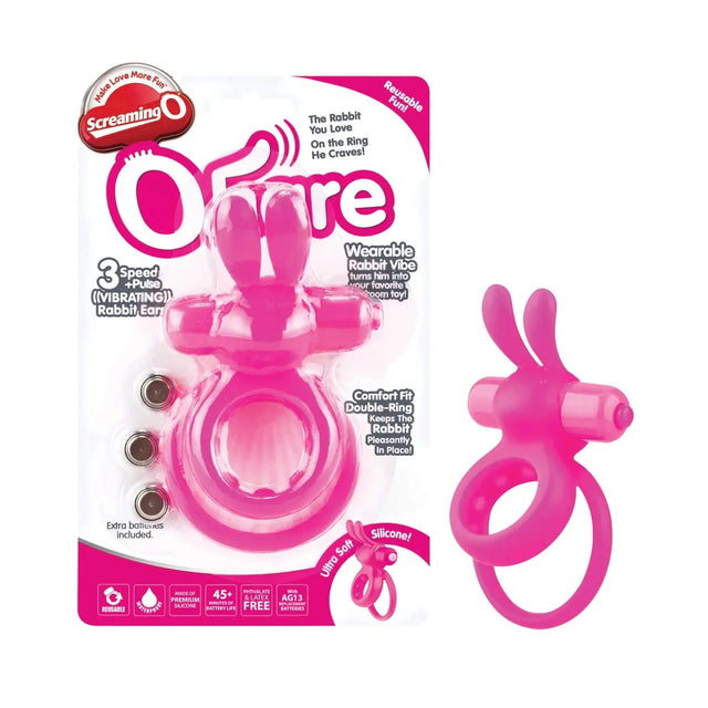 Screaming O Vibrating Rabbit Cock Ring