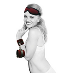 Sex & Mischief Enchanted Cuffs and Blindfold Kit