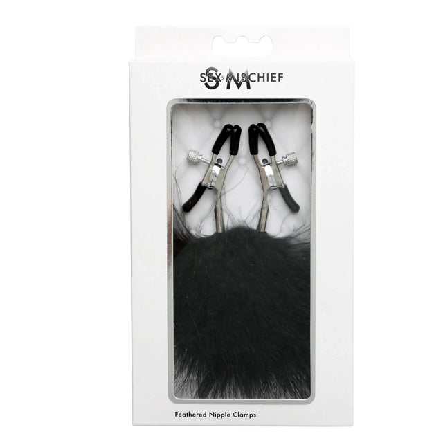 Sex & Mischief Feathered Nipple Clamps