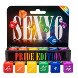 Sexy 6 Pride Edition Couples Dice Game