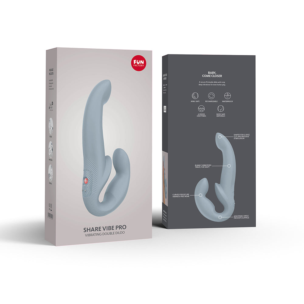 Share Vibe Pro Vibrating Double Dildo