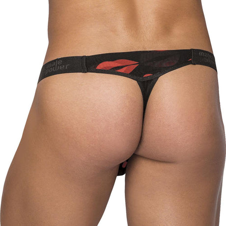 Sheer Lips Thong