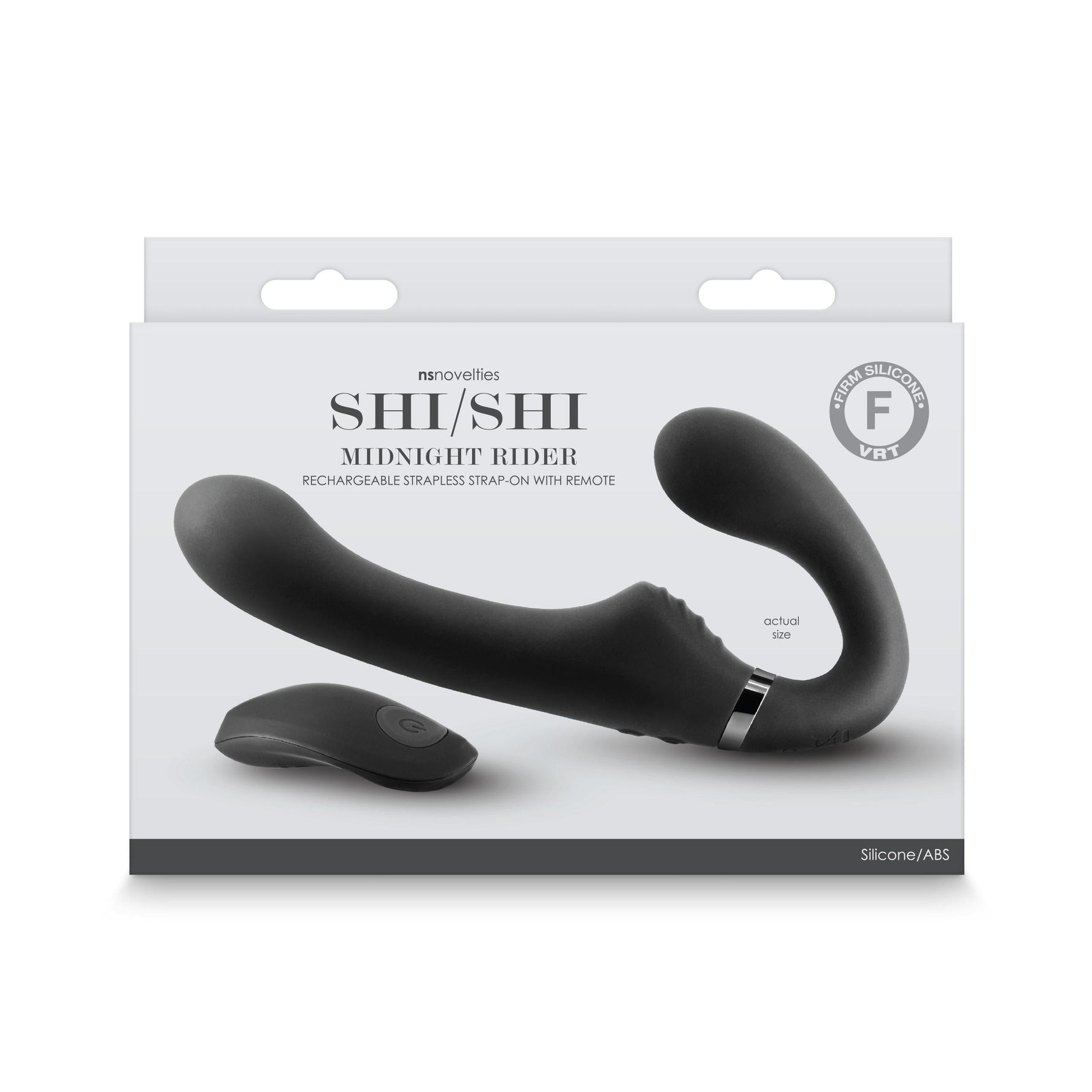 Shishi Midnight Rider Rechargeable Strapless Strap On