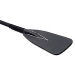 Short Leather Riding Crop with Rhinestone Handle
