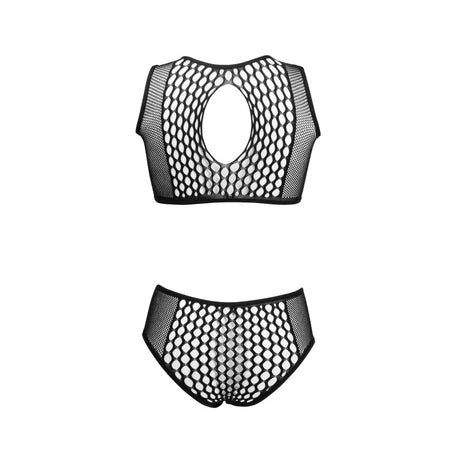 Shots Le Desir Duo Net Key Hole Bra Set