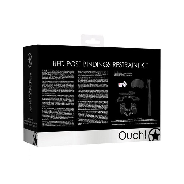 Shots Ouch Bed Post Bindings Restraint Kit