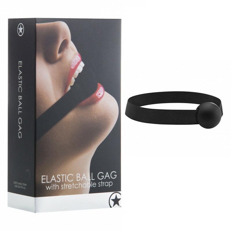 Shots Ouch Elastic Ball Gag