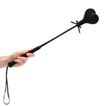 Shots Ouch Large Heart Crop with Black Lace