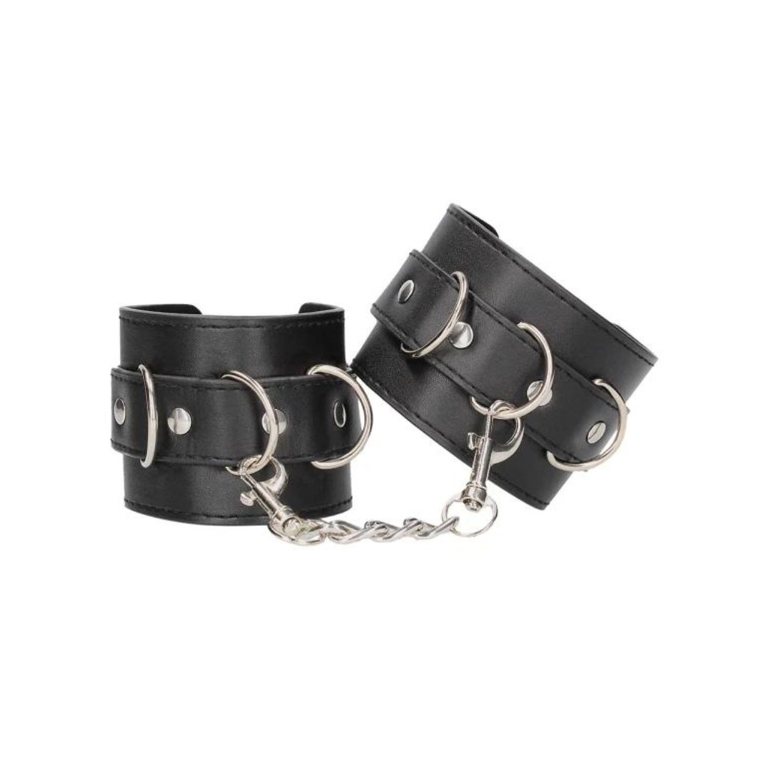 Shots Ouch Leather Cuffs