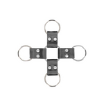 Shots Ouch Leather Hand and Leg Cuffs