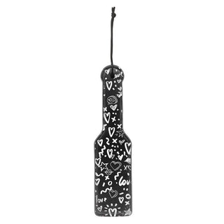 Shots Ouch Love Street Art Fashion Printed Paddle