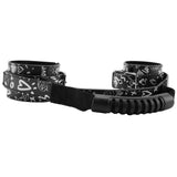 Shots Ouch Printed Hand Cuffs with Handle