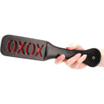 Shots Ouch XOXO Faux Leather Paddle