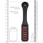 Shots Ouch XOXO Faux Leather Paddle