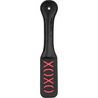 Shots Ouch XOXO Faux Leather Paddle
