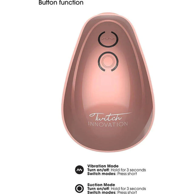 Shots Twitch Innovation Hands Free Suction & Vibration Toy