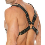Shots Uomo Men's Pyramid Stud Body Harness