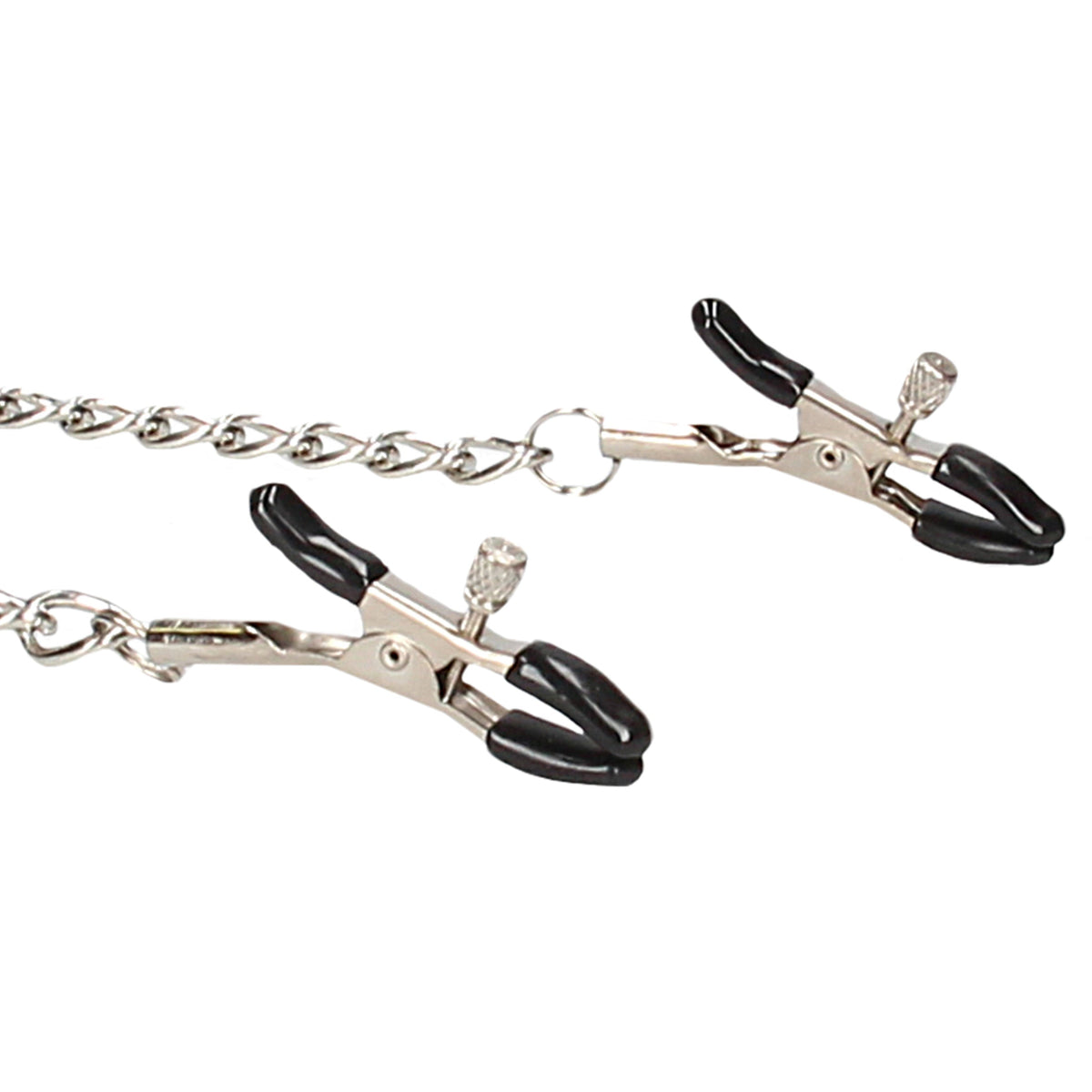 Shots Velcro Collar With Nipple Clamps