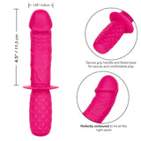 Silicone Grip G-Spot Thruster Dildo