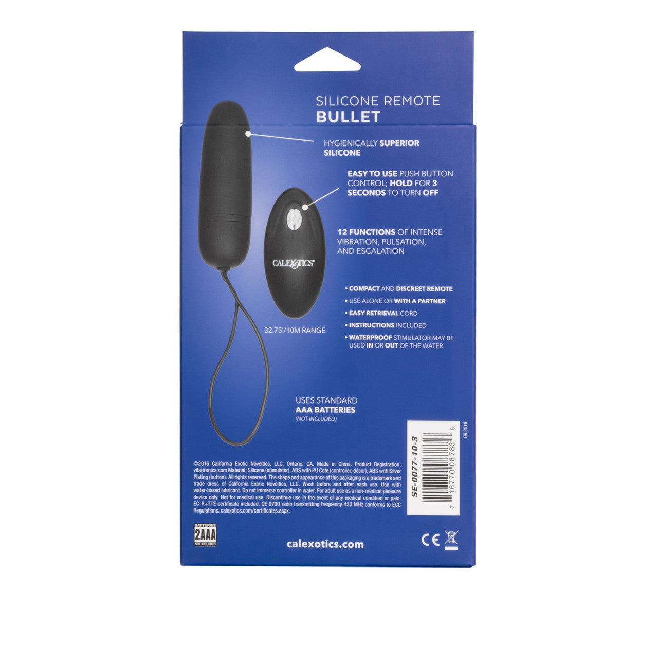 Silicone Remote Bullet Vibe