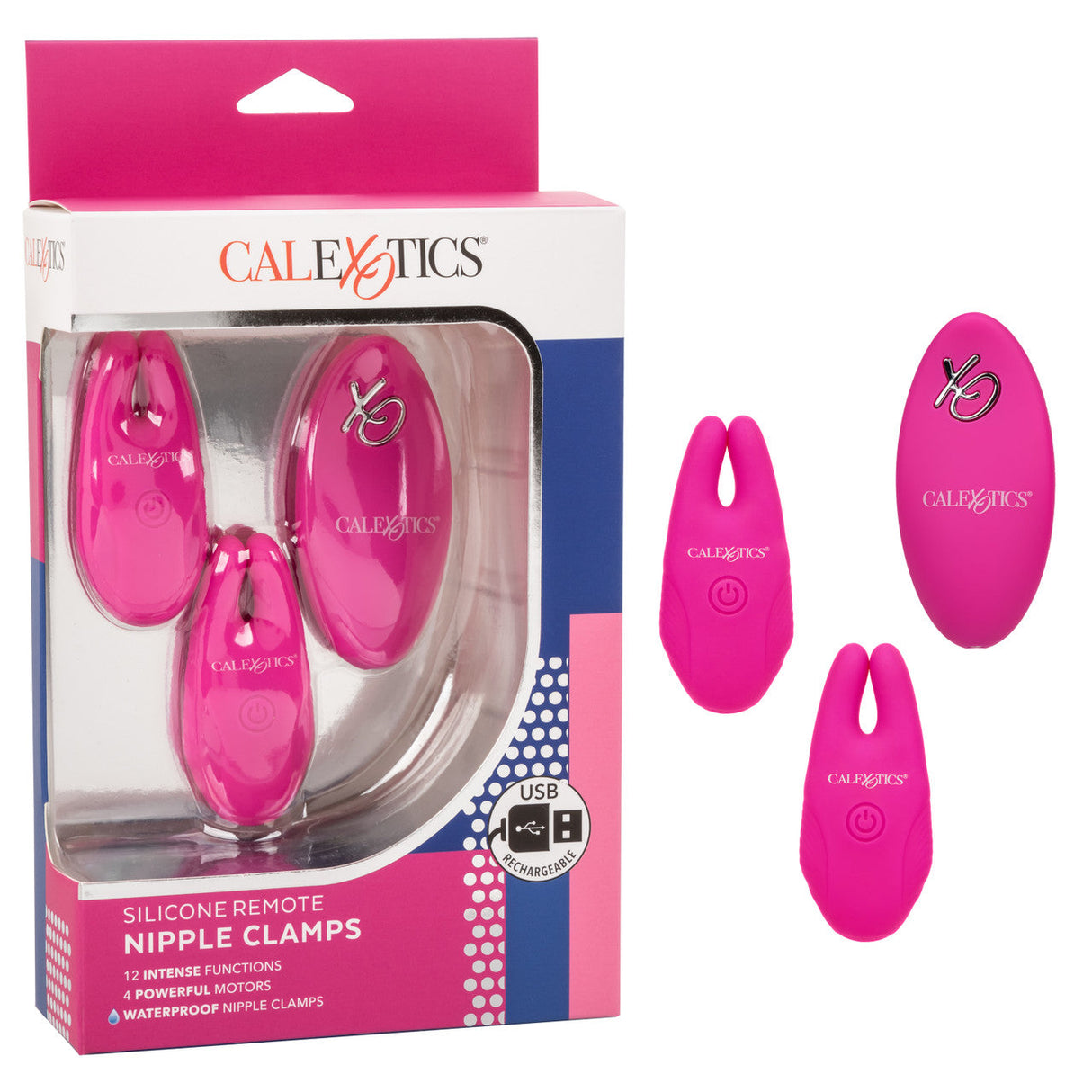 Silicone Remote Control Nipple Clamps