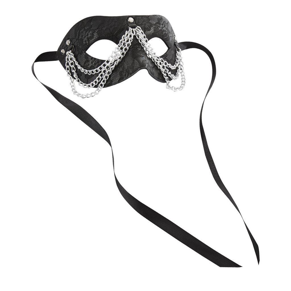 Sincerely Chained Lace Mask