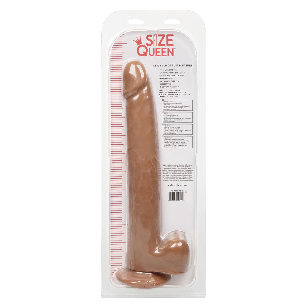 Size Queen 12 Inch Dildo