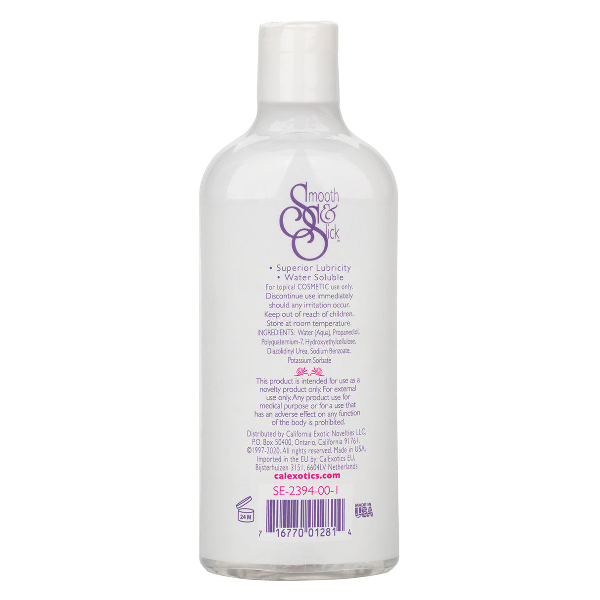 Smooth & Slick Water Based Lubricant