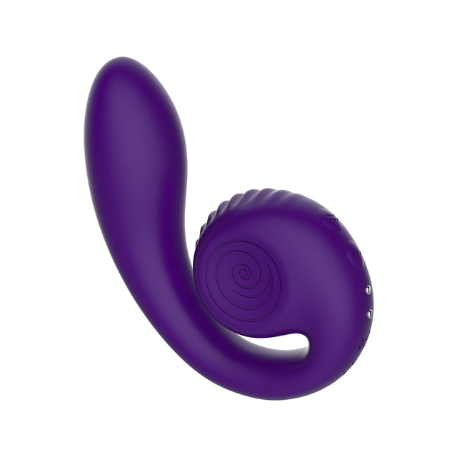 Snail Vibe Gizi Silicone Rechargeable Dual Stimulation Vibrator
