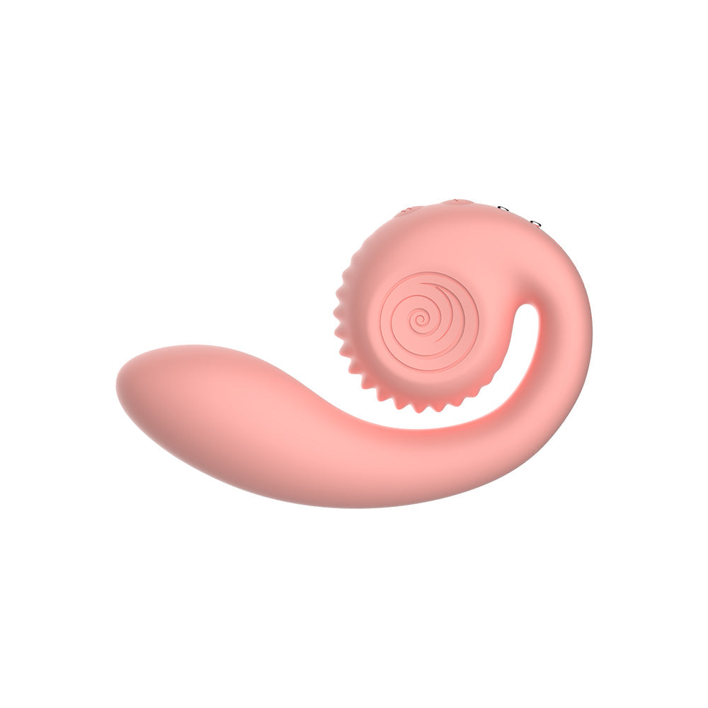 Snail Vibe Gizi Silicone Rechargeable Dual Stimulation Vibrator