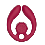 SVibe Snail GIZI Duo Couples Stimulator in Burgundy