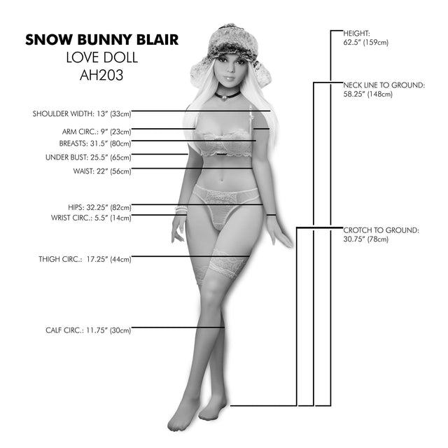 Snow Bunny Blair Love Doll