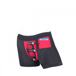 SpareParts Tomboii Black & Red Boxer Briefs Harness