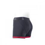 SpareParts Tomboii Black & Red Boxer Briefs Harness - Plus Size
