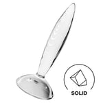 Sparkling Crystal Clear Glass Dildo