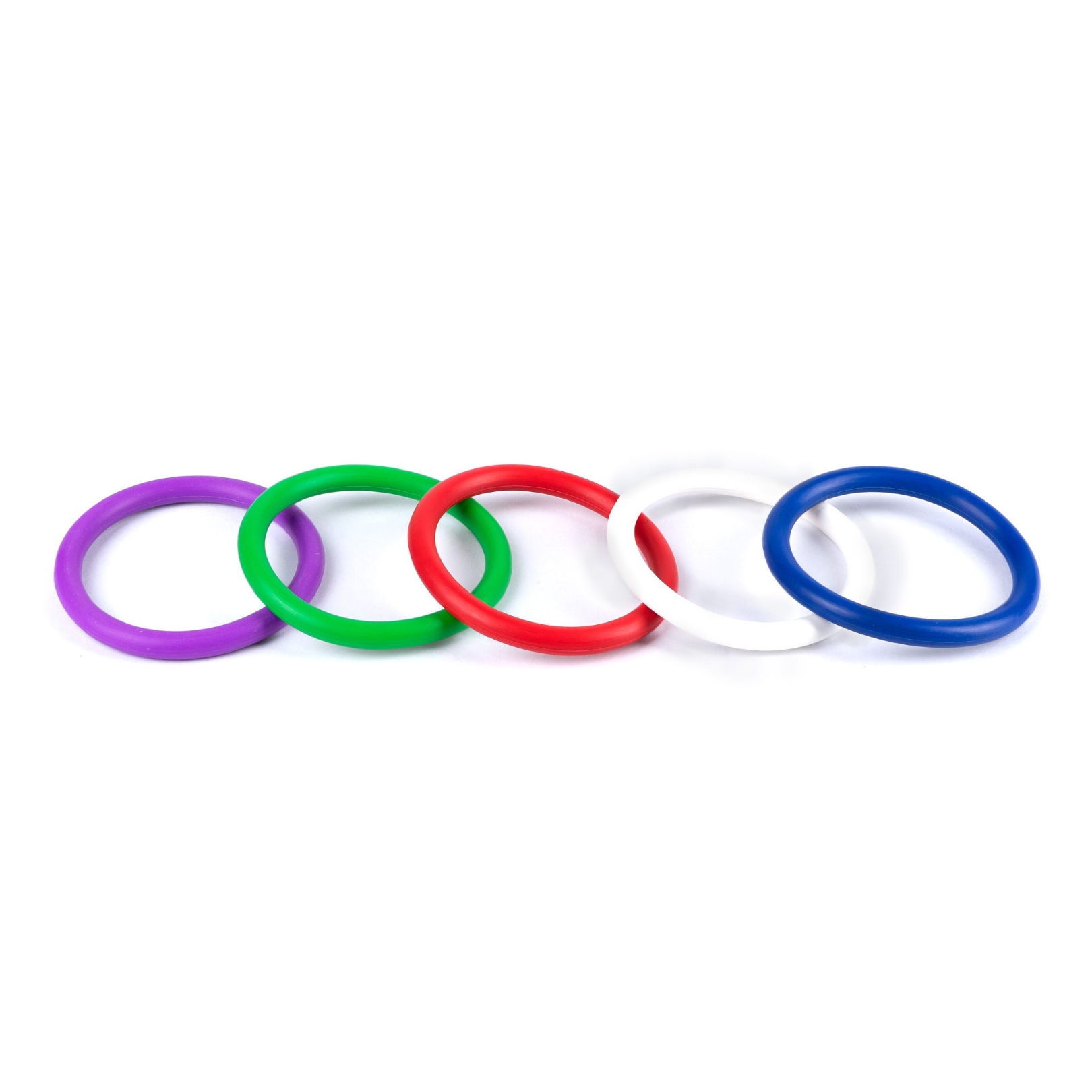 Spartacus 1.5 Inch Rubber Cock Ring Set