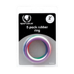 Spartacus 2 Inch Rubber Cock Ring Set