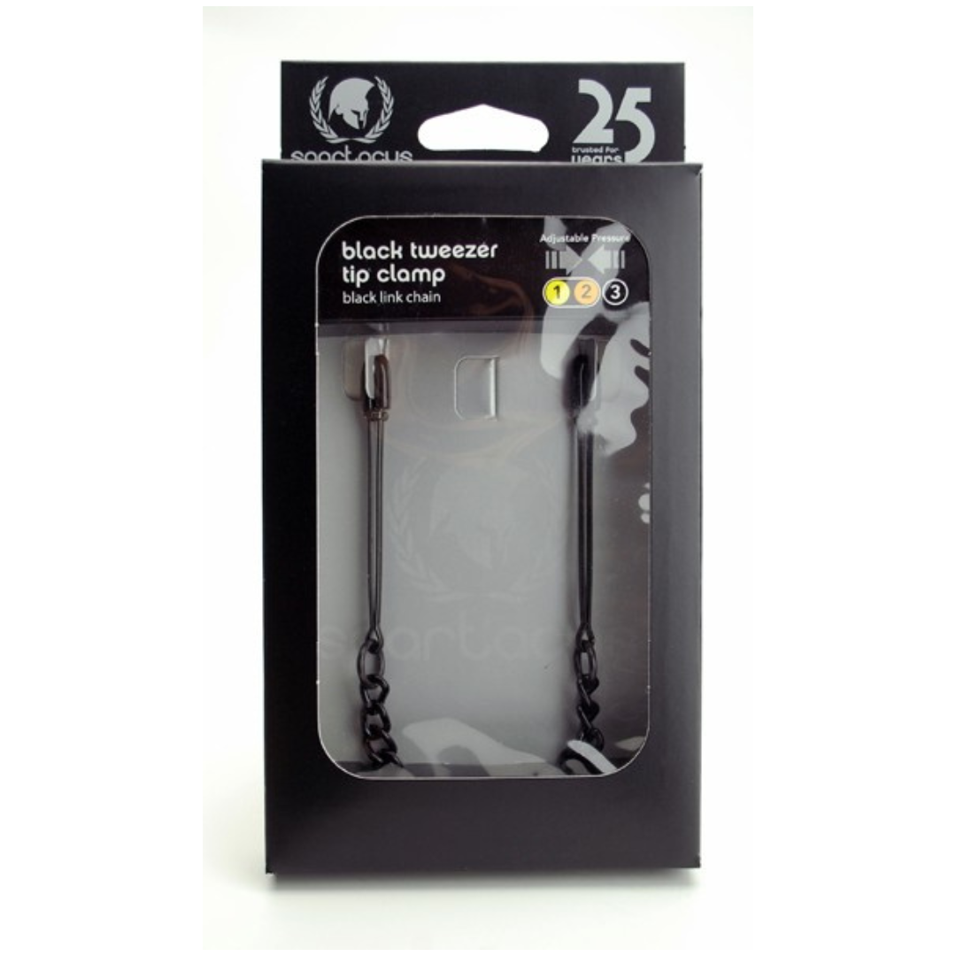Spartacus Adjustable Chain Tweezer Nipple Clamps