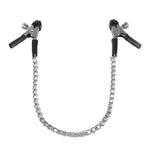Spartacus Adjustable Micro Plier Nipple Clamps with Link Chain