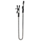 Spartacus Alligator Tip Nipple Clamps with Adjustable Link Chain