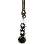 Spartacus Black Beaded Tweezer Clit Clamp