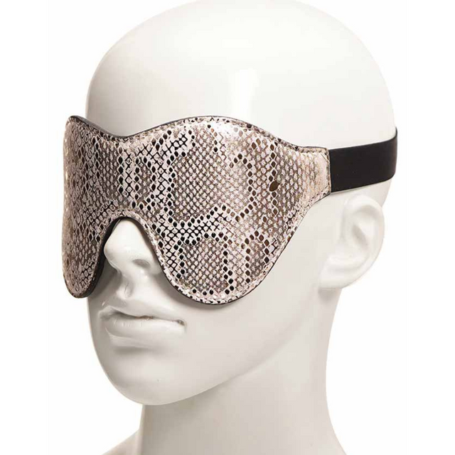Spartacus Blindfold with Leather
