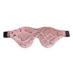 Spartacus Blindfold with Leather