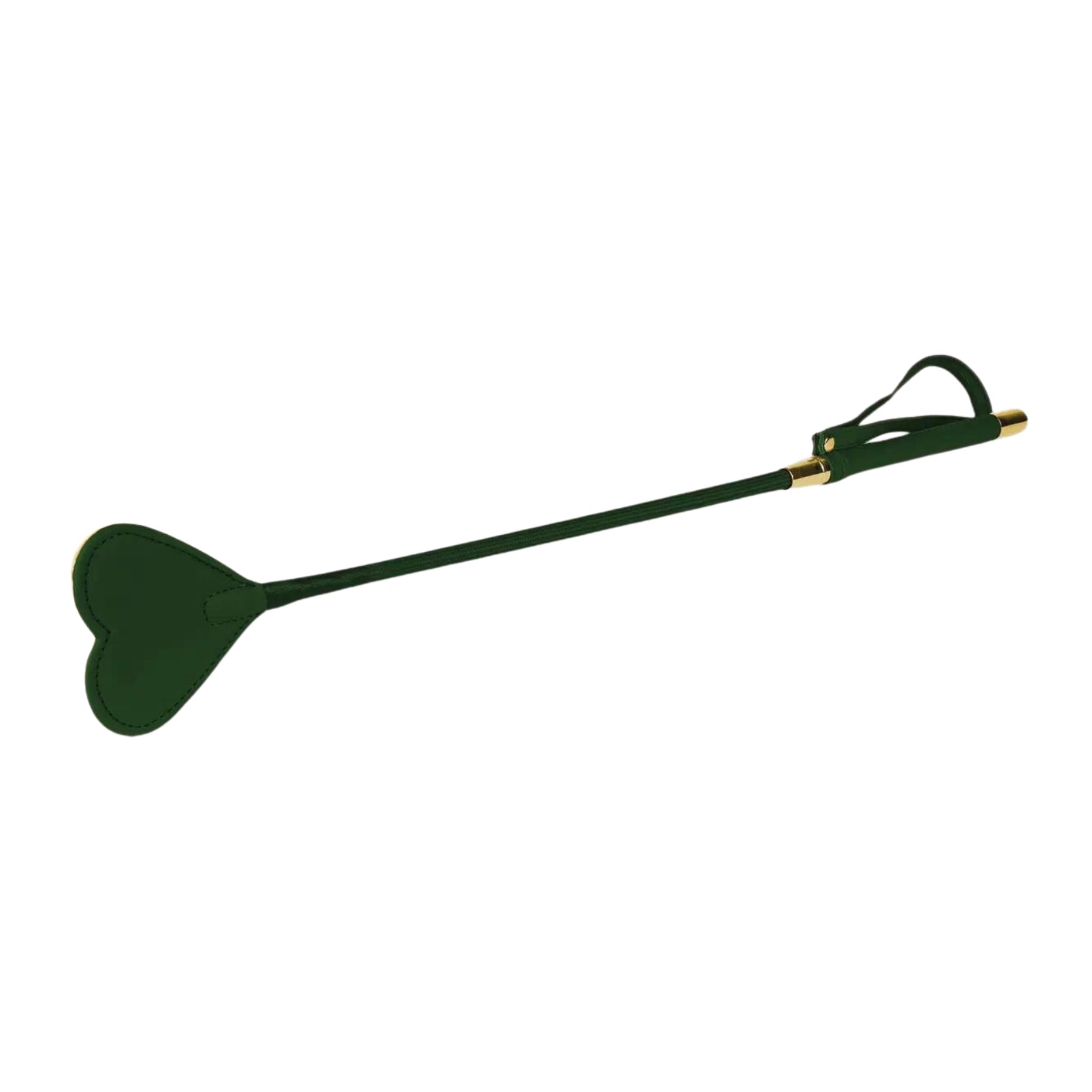 Spartacus PU Riding Crop with Plush Heart Shape Tip