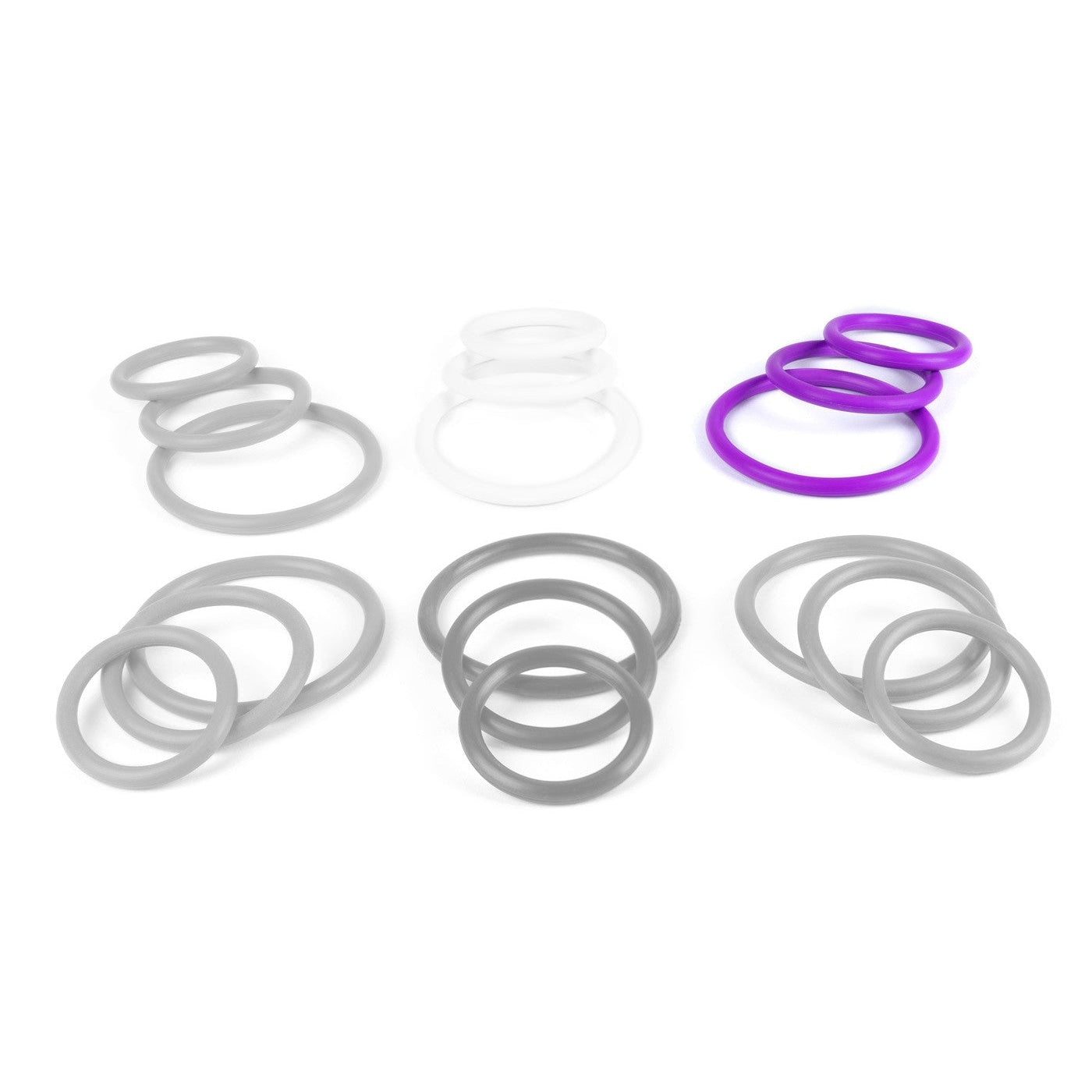 Spartacus Rubber Band Cock Ring Set