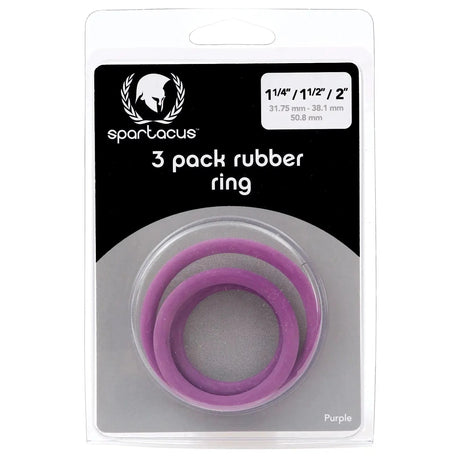 Spartacus Rubber Band Cock Ring Set