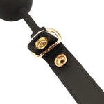 Spartacus Silicone Gag with Leather Lining