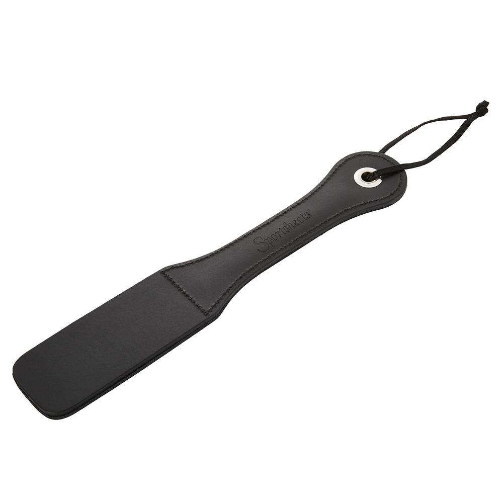 Sportsheets Leather HEARTS Impression Paddle