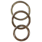 Sportsheets Metal O Ring - Pack Of 3