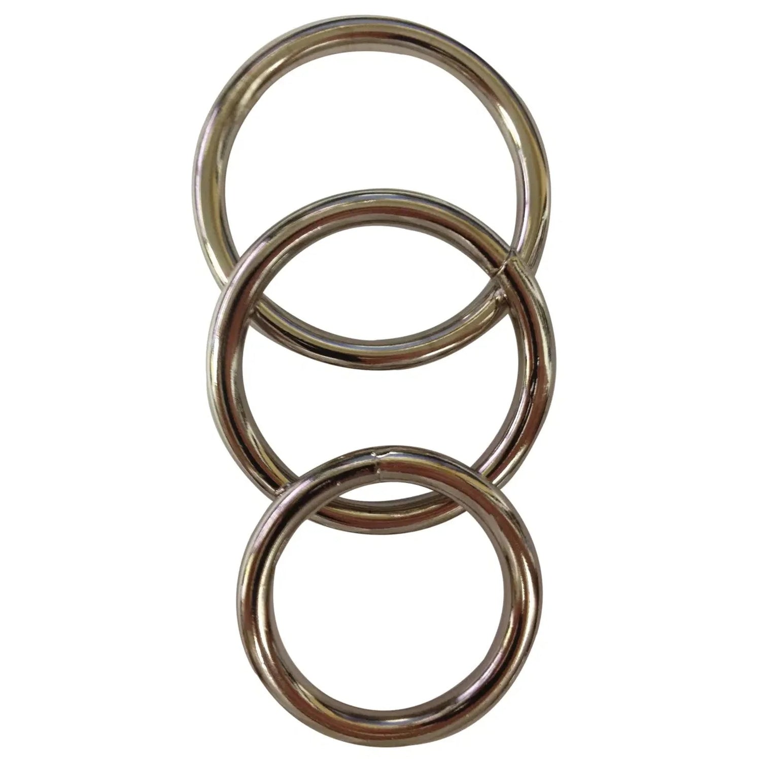 Sportsheets Metal O Ring - Pack Of 3